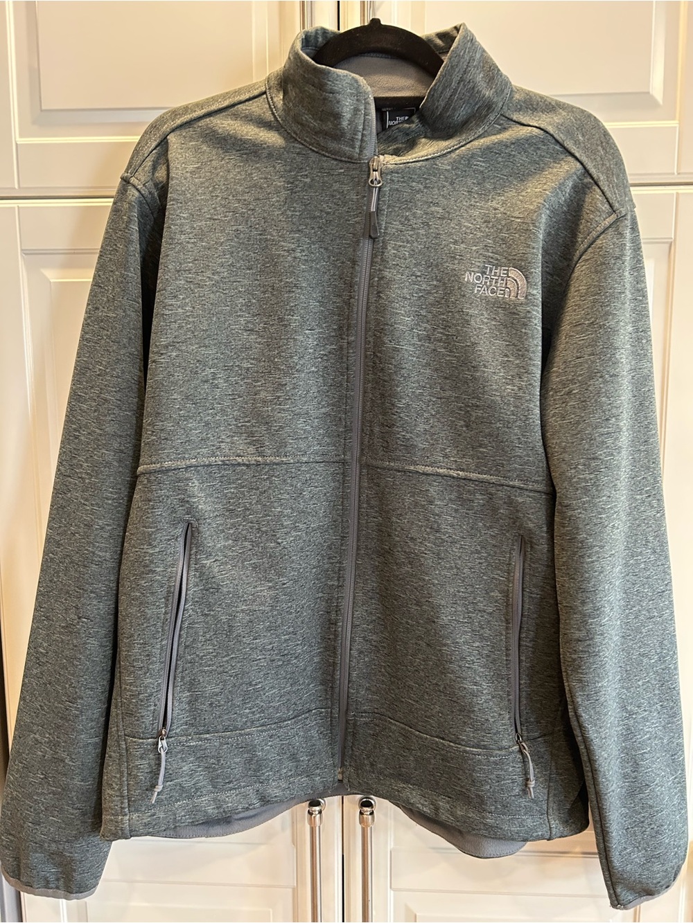 The North Face Gray Full-Zip Jacket